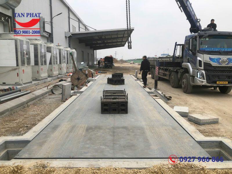 Quy trình lắp đặt trạm cân điện tử tại Hải Phòng