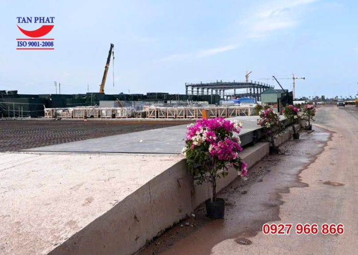 Lắp đặt trạm cân ô tô 80 tấn tại Hưng Yên