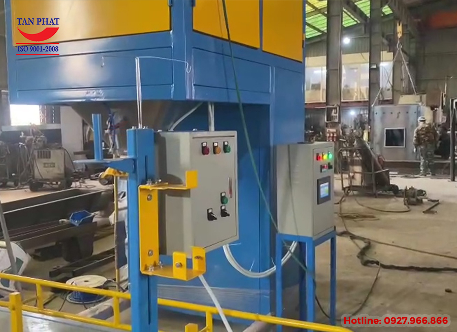 Hệ thống tủ điện điều khiển trong cân đóng bao vữa khô
