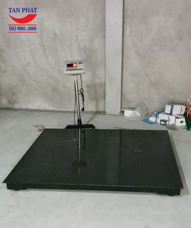 Cân sàn điện tử CAS 10 tấn kích thước 1.5mx1.5m