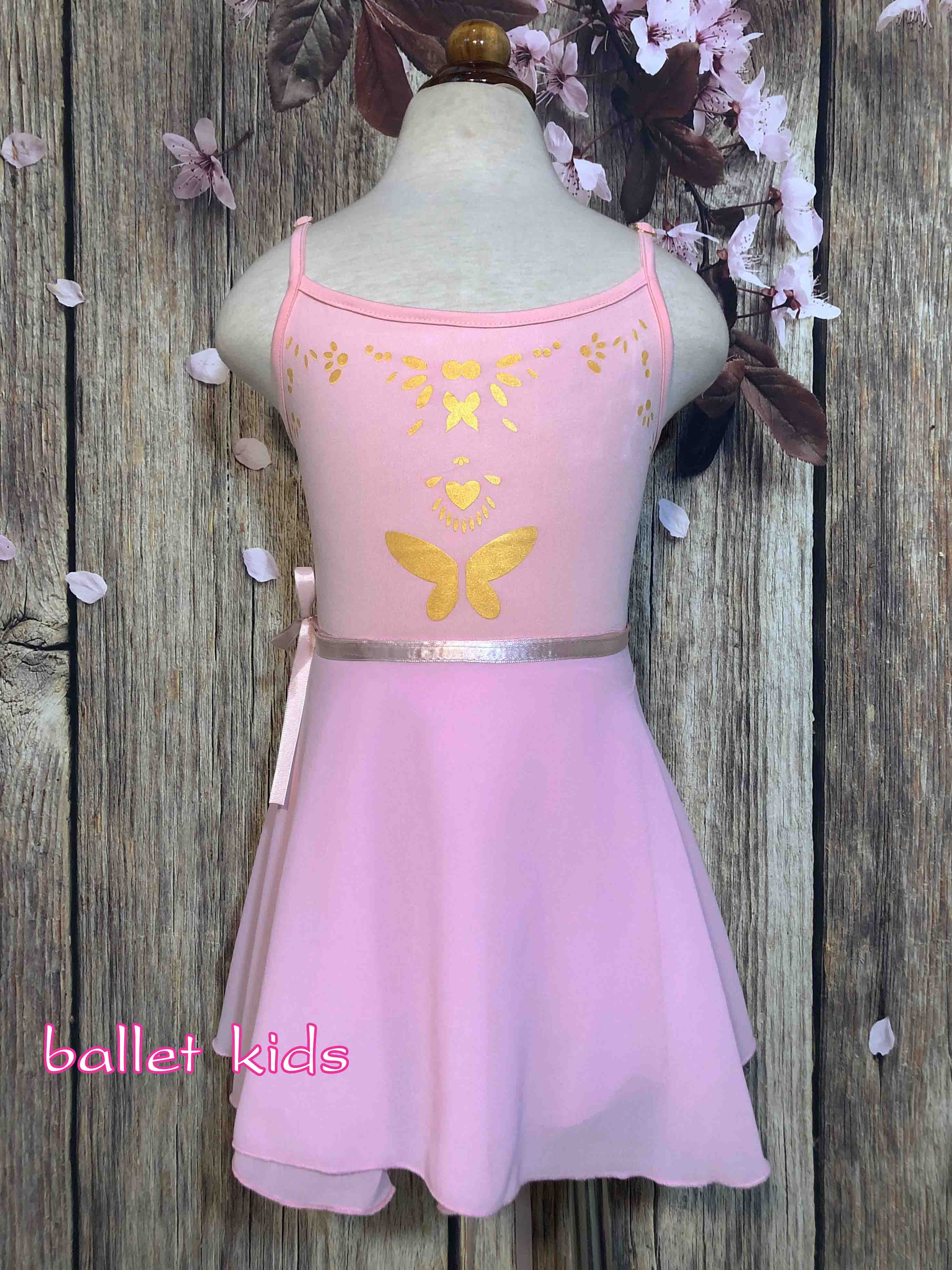 Váy Múa Ballet Cộc Tay Dài Tay Binnashi Đầm Múa Cho Bé - MixASale