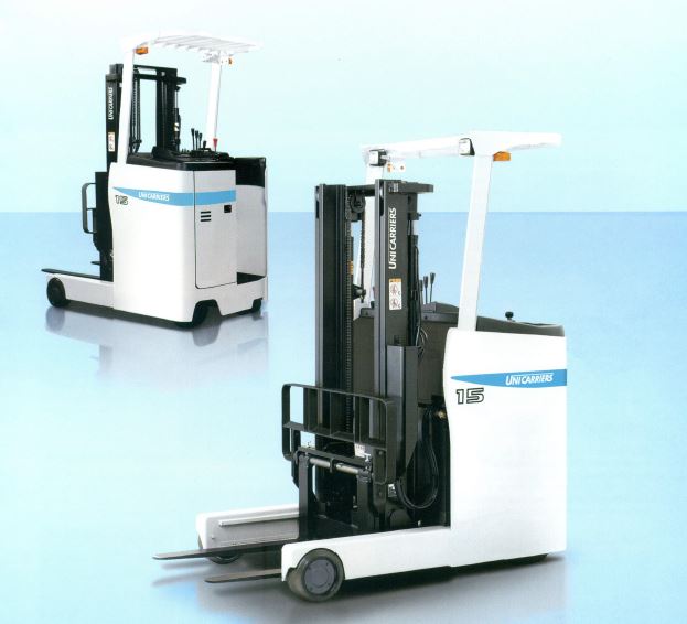 Xe nâng điện (reach truck) dòng tiện lợi, thích hợp trong kho xưởng hẹp 0913.405.882