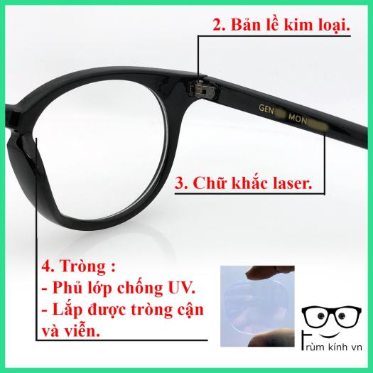 Kính mất khắc laser thương hiệu và mã số