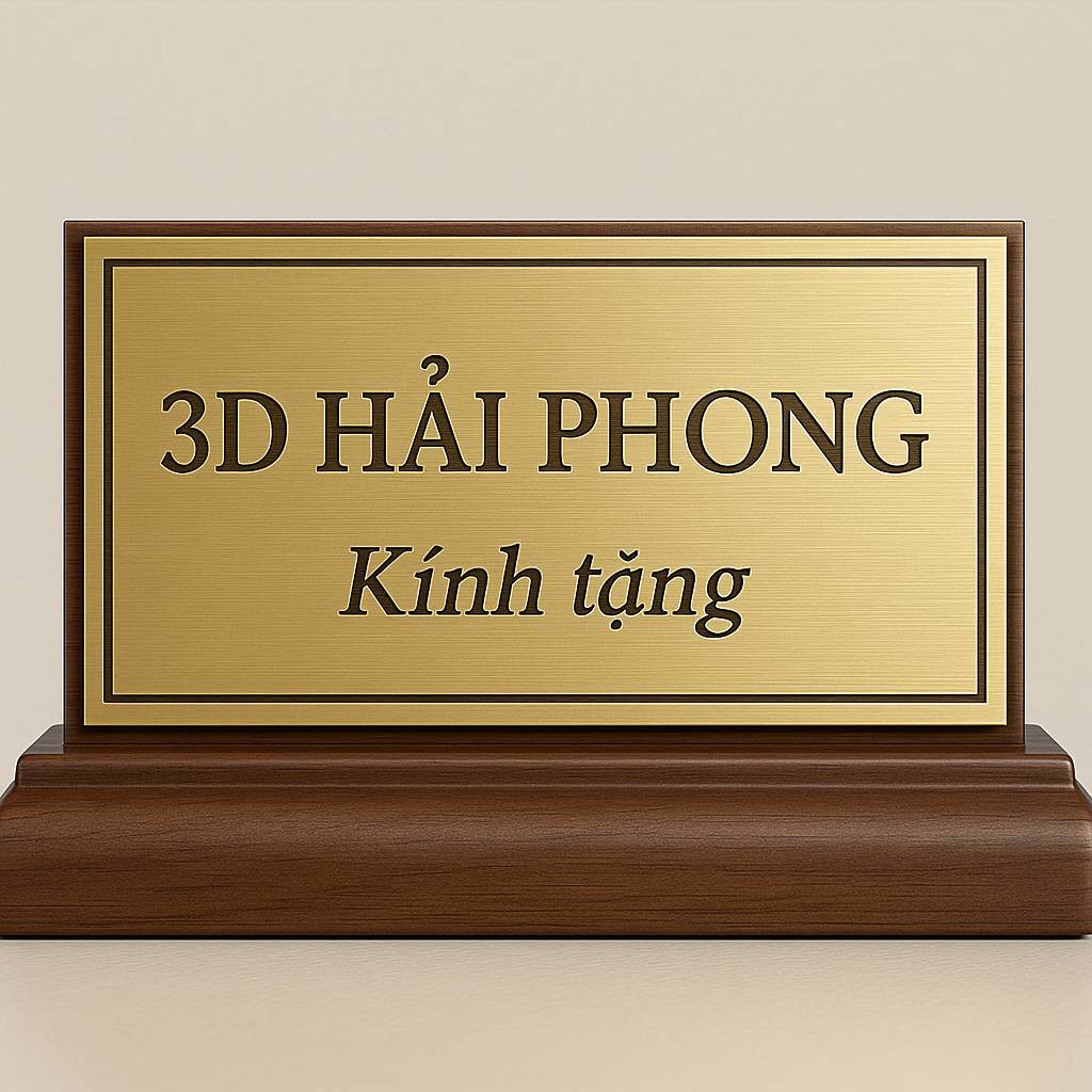 tem đồng giúp tôn vinh thêm món quà tặng từ người tri ân