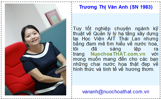 Vân Anh - Nước Hoa Thật