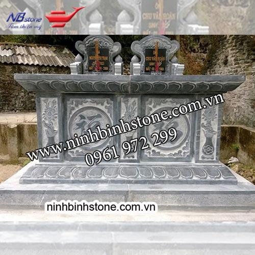 Mẫu Mộ Đá Đôi NBS-MDD18