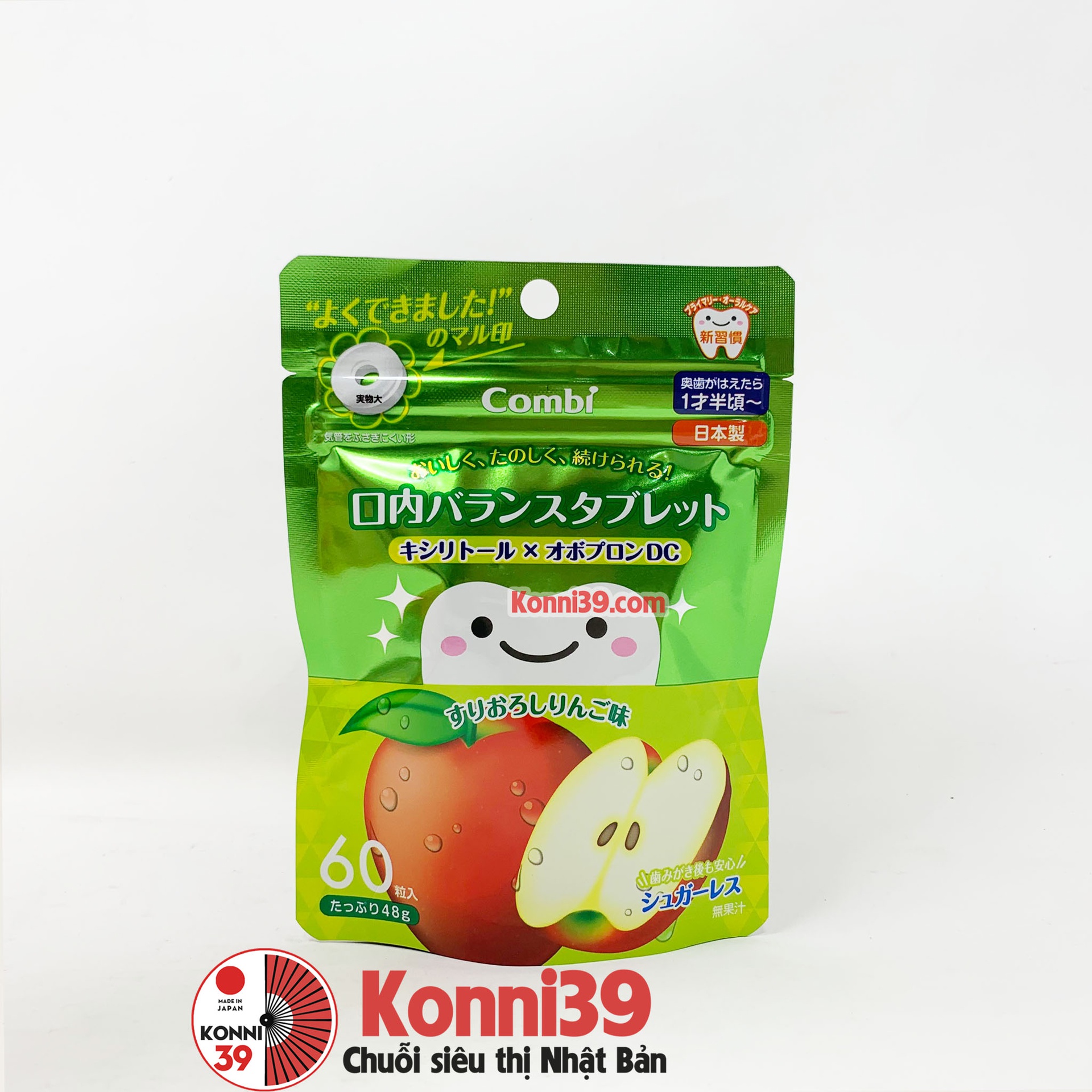 keo-ngam-chong-sau-rang-combi-teteo-cho-be-1-5t-goi-60-vien-tao