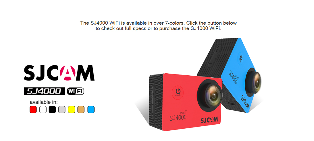 SJCAM SJ4000 Wifi 2.0 Action Camera