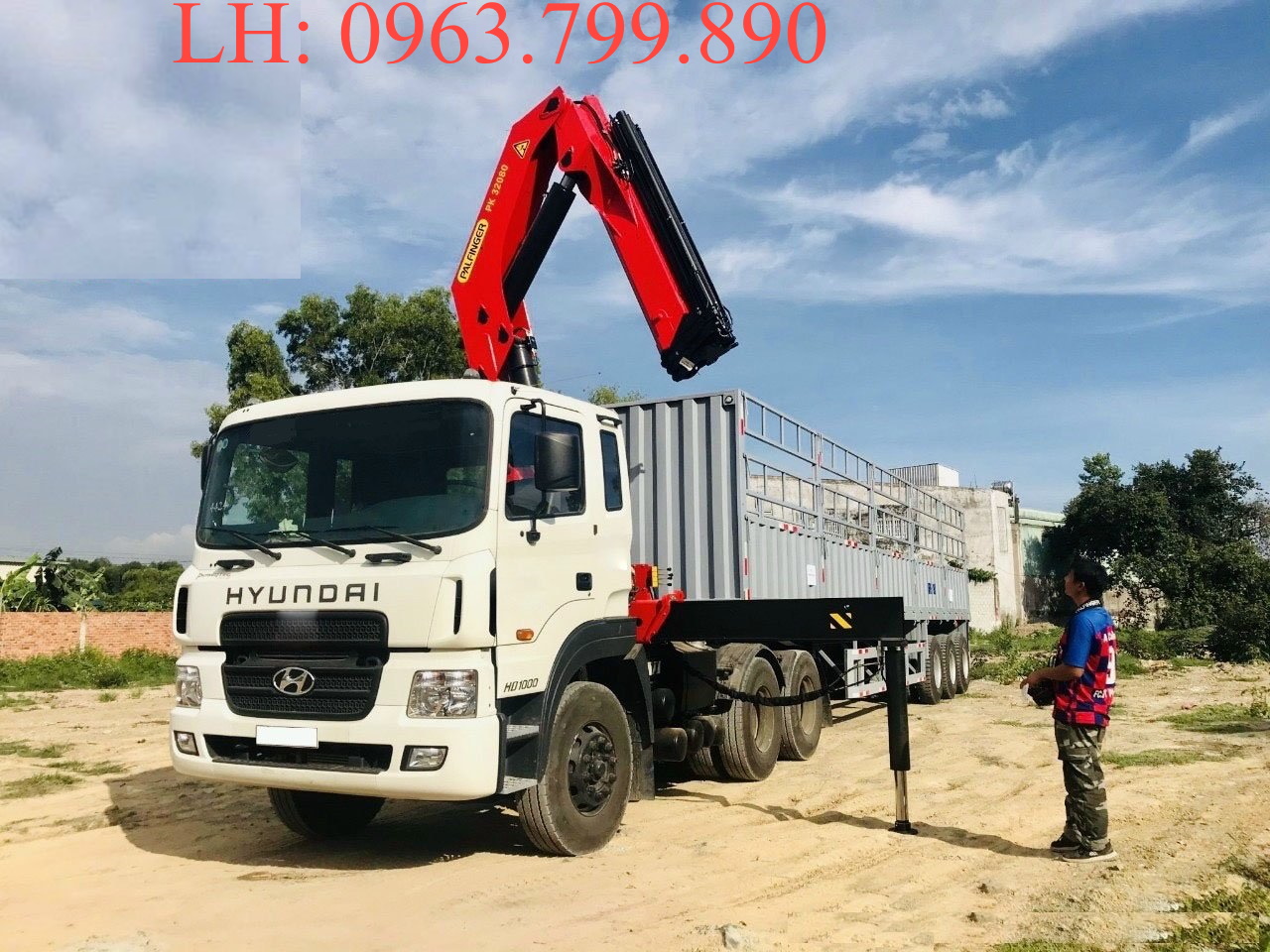 Cẩu gập robot 12 tấn PK 32080