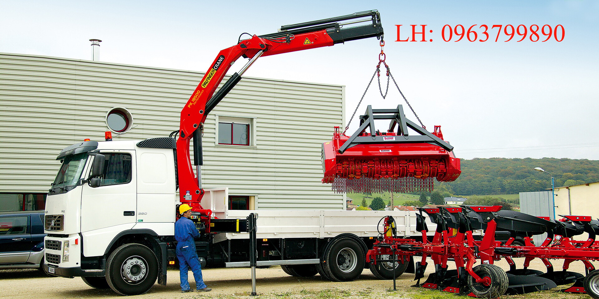 Cẩu đập chuột Palfinger PK18500