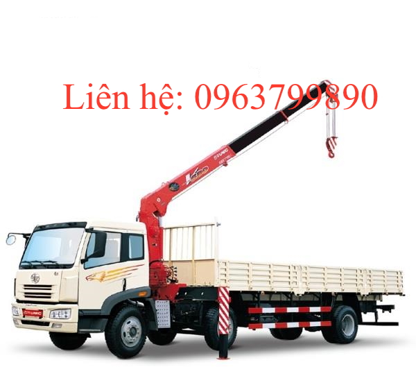 Cẩu tự hành unic 6 tấn