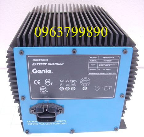 Bộ sạc điện xe nâng người của genie: GS1932, GS2032, GS2646, GS3246