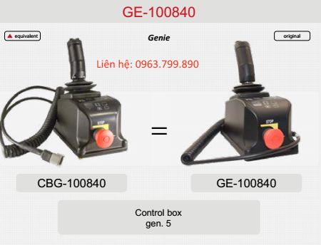 Hộp điều khiển xe nâng người genie GE-100840