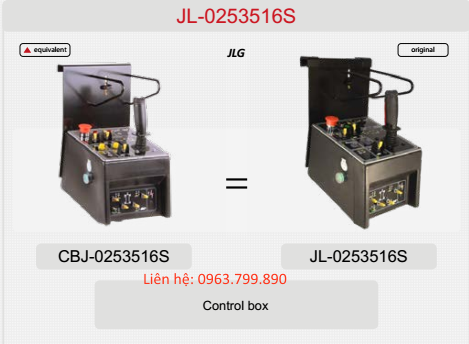 Hộp điều khiển xe nâng người JLG JL-0253516S