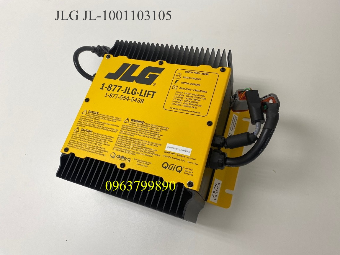 sạc điện ắc quy xe nâng người JLG: 4069LE, E300AJP, E450AJ, M450AJP