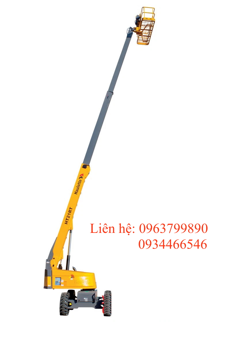 xe thang nâng người dạng Boom lift