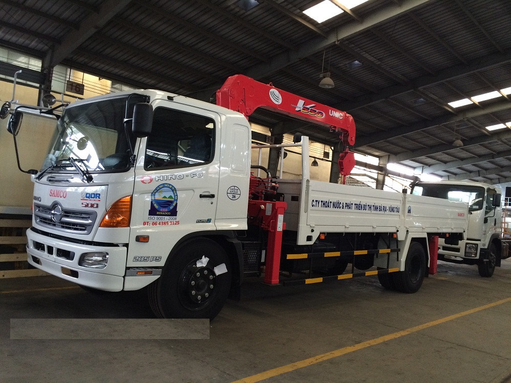 Bán cẩu tự hành Unic 553