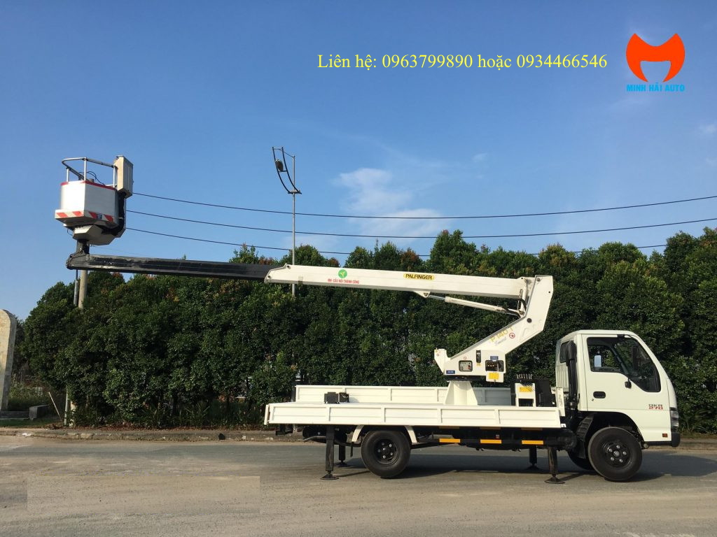 Xe thang nâng người 14m Palfinger