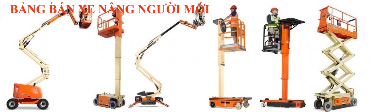 Bảng giá xe nâng người mới