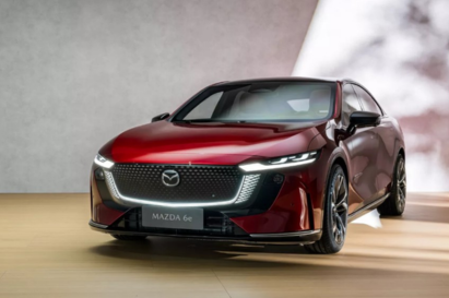 Mazda CX-6e 2026 dự kiến ra mắt ngay cuối năm nay: Nằm giữa CX-5 và CX-8, mạnh tới 255 mã lực, chạy 500km/lần sạc