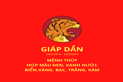 Tuổi Giáp Dần 1974 hợp màu xe gì? Tuổi Giáp Dần 1974 hợp màu xe gì?