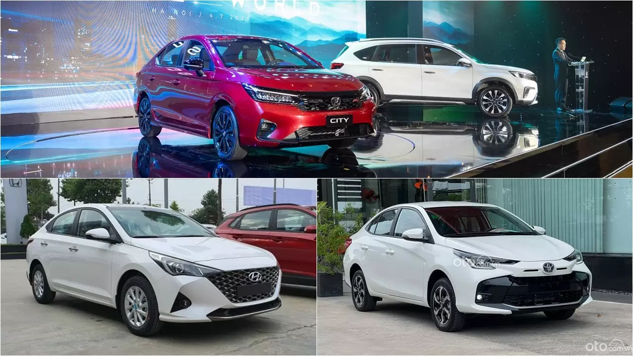 City, Vios, Accent - Xe nào giảm sâu, giá tốt nhất hiện nay?