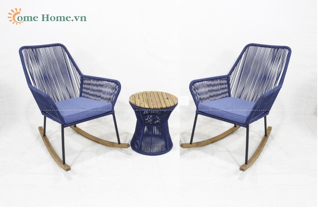 Modern Rope Woven Outdoor Sofa Set with Cushions-CH5463(set)
