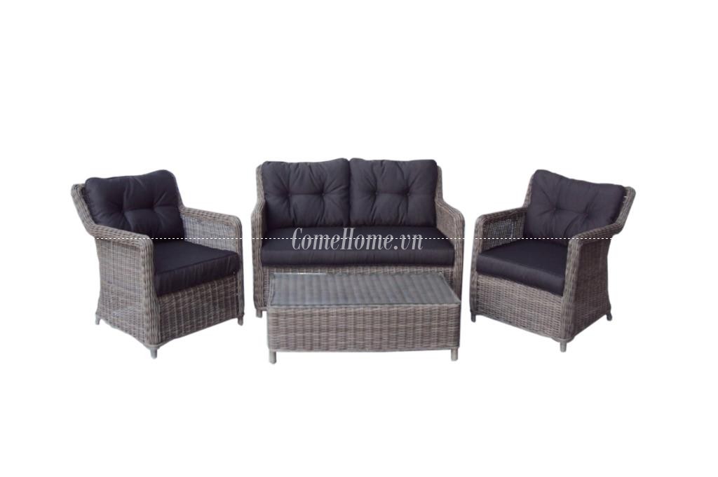 SOFA PE RATTAN WICKER FURNITURE - CH3200A.4GR