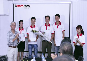 Samtech khen thưởng những cá nhân xuất sắc quý 3 năm 2015