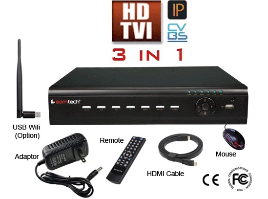 Khi cắm hỗn hợp các loại camera HD TVI và Analog cần lưu ý gì?