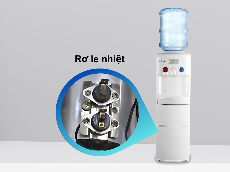 Cây nước nóng lạnh không nóng, nguyên nhân và cách xử lý