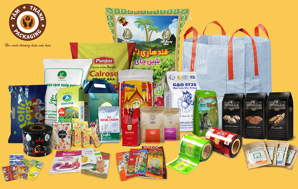 In bao bì sản phẩm bằng công nghệ Flexo