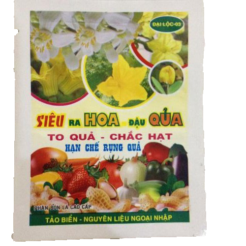 Bao bì phân bón vi lương Siêu Hoa Quả