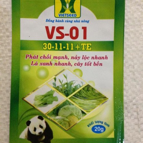 bao bì đựng hạt giống
