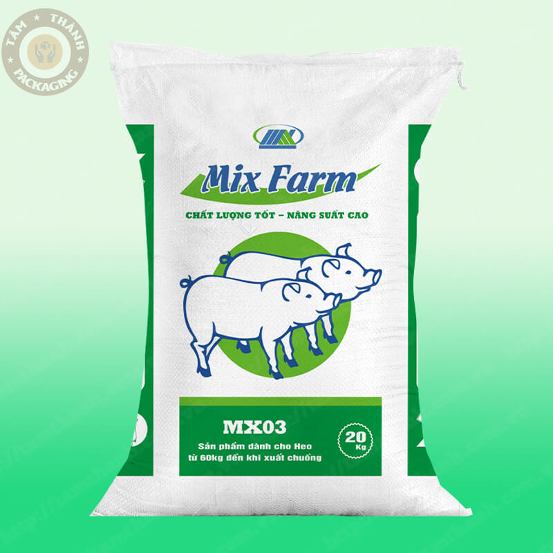 BAO THỨC ĂN CHĂN NUÔI IN FLEXO