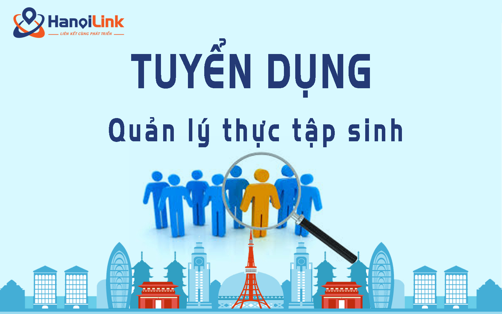 Tuyển dụng Quản lý thực tập sinh