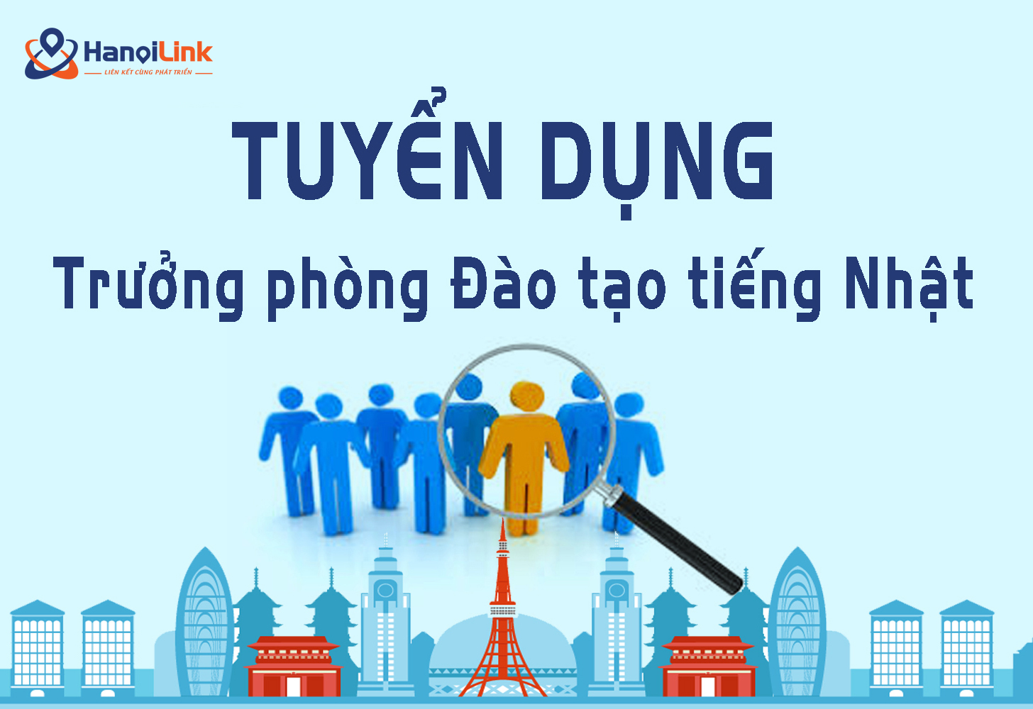 Tuyển dụng Trường phòng đào tạo tiếng Nhật