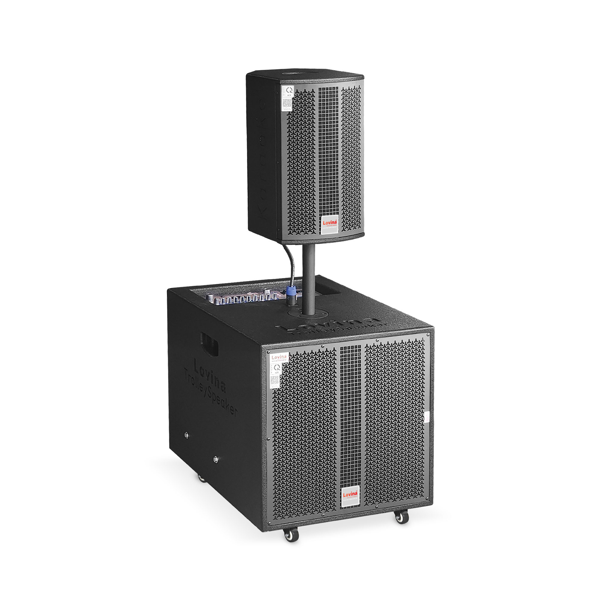 Loa kéo bình chuyên nghiệp LOVINA KB-11501