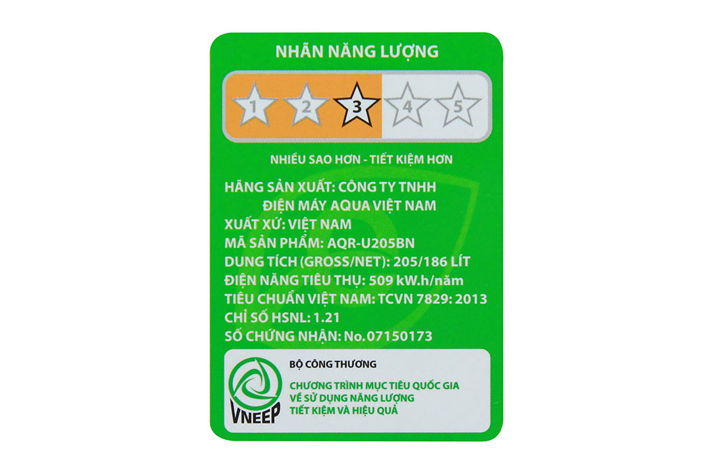 Tủ lạnh (205 lít)