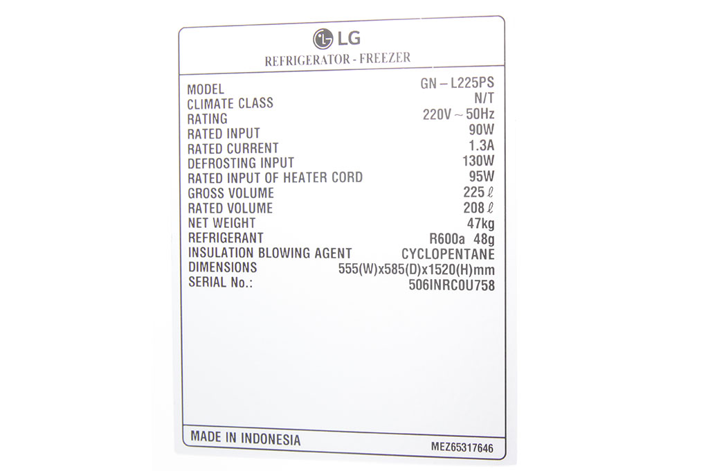 Tủ lạnh (225 lít)