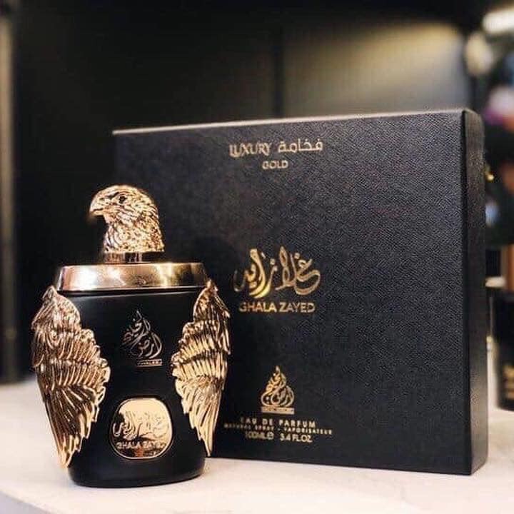 ドバイ香水Ghala Zayed Luxury Gold EDP 100ml-