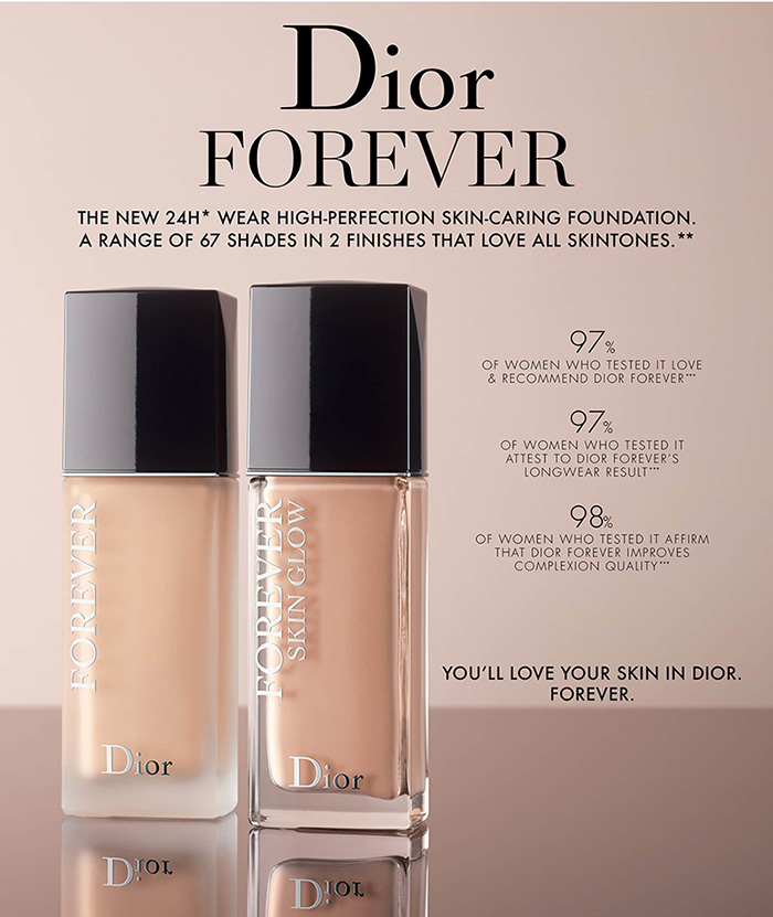 Kem nền DIOR FOREVER SKIN GLOW 1N mini 5ml  Shaun Store