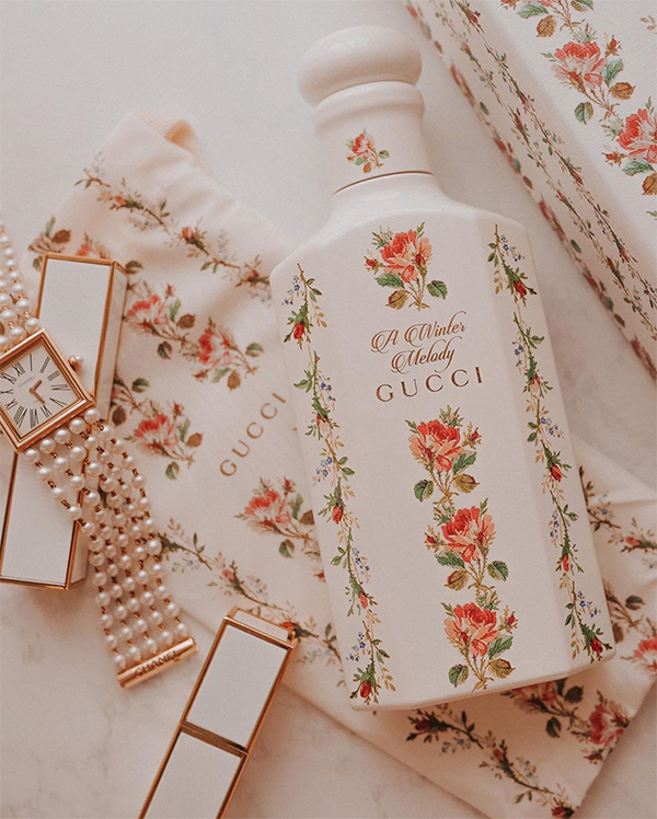 A WINTER MELODY GUCCI NƯỚC HOA UNISEX VỚI HƯƠNG HOA HỒNG CHANH BERGAMOT VÀ NHỰA CÂY BÁCH
