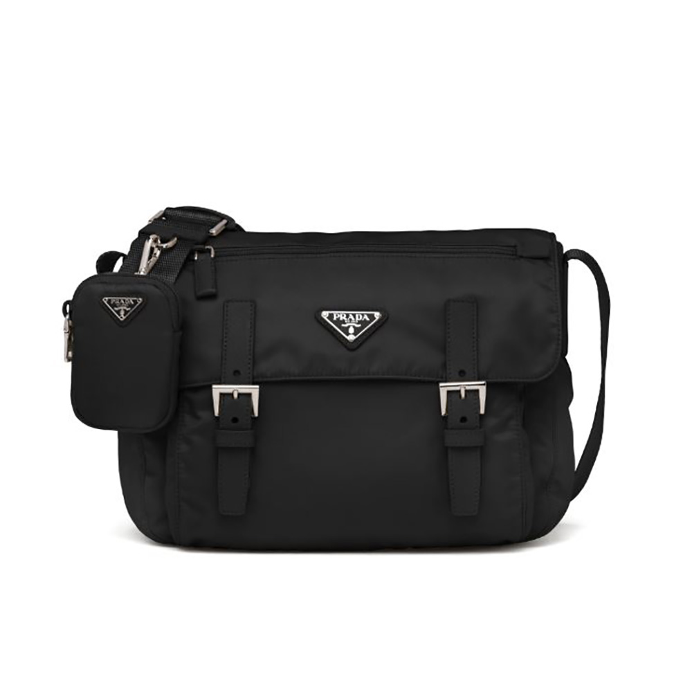 TÚI Prada Women Re-Nylon Shoulder Bag-Black