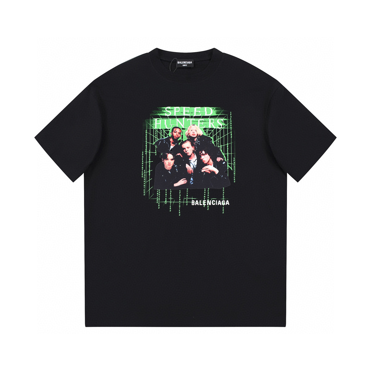 ÁO BALENCIAGA T SHIRT BLACK
