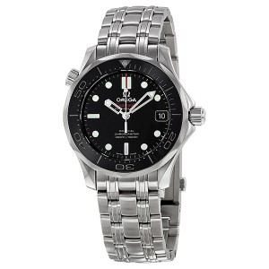 ĐỒNG HỒ OMEGA Seamaster Automatic Black Dial Stainless Steel