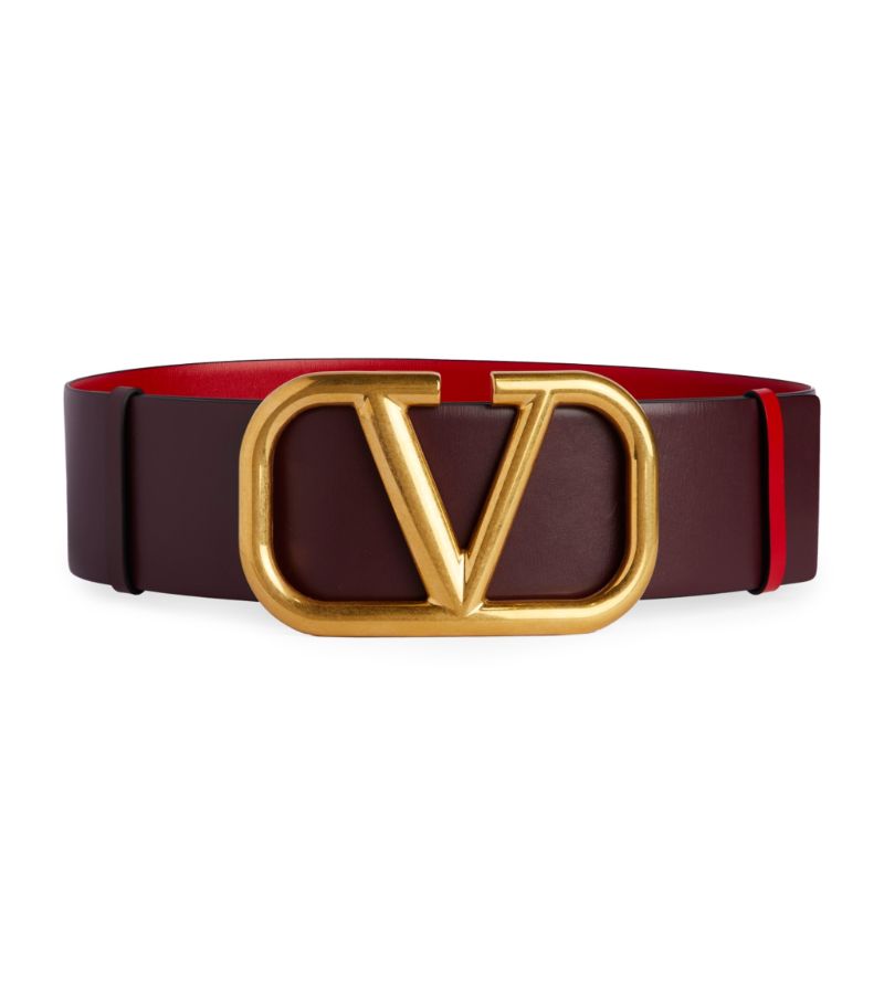 DÂY LƯNG VALENTINO GARAVANI  Leather Logo Belt
