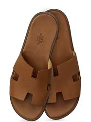 DÉP HERMES IZMIR COWHIDE LEATHER BROWN