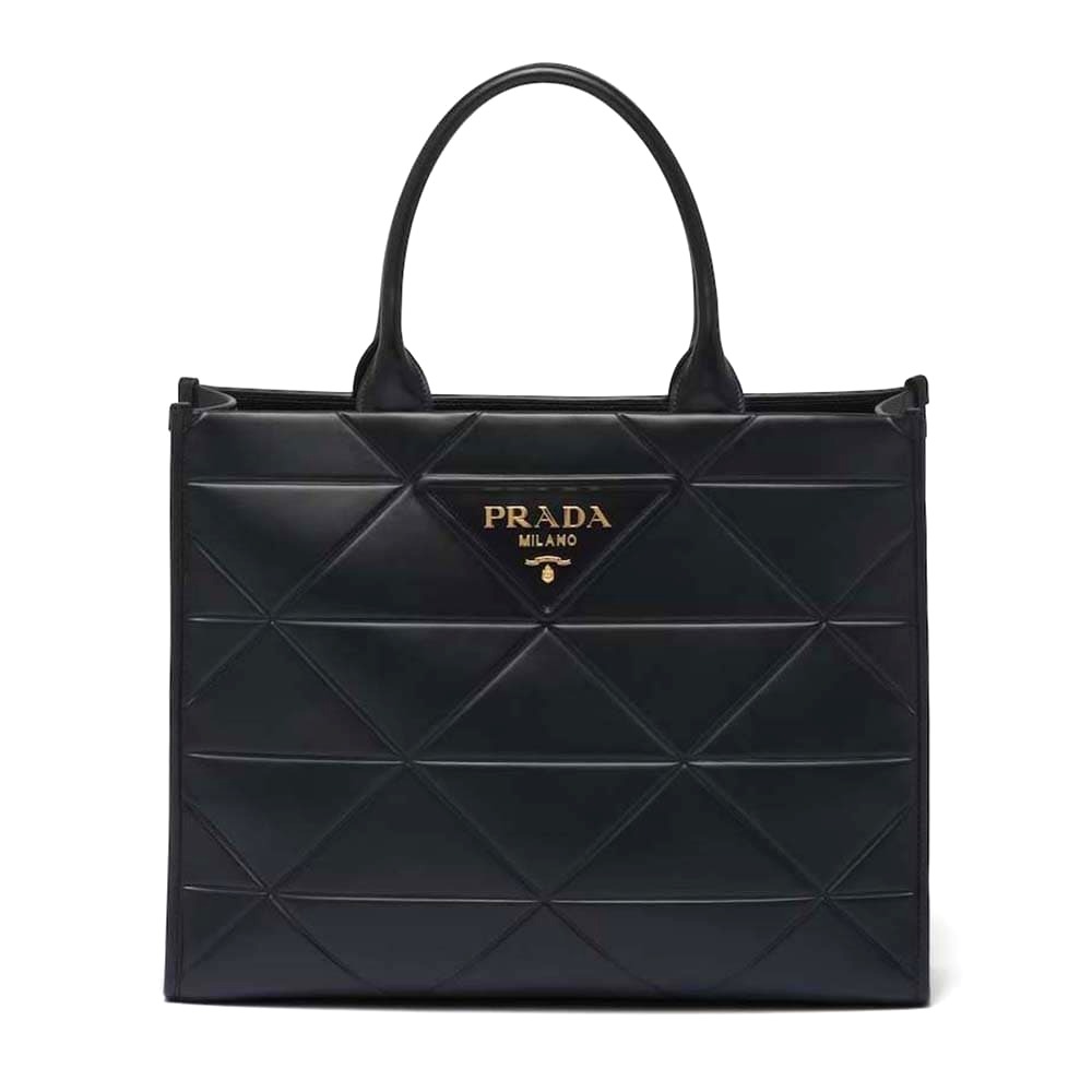 TÚI Prada Women Large Leather Prada Symbole Bag with Topstitching