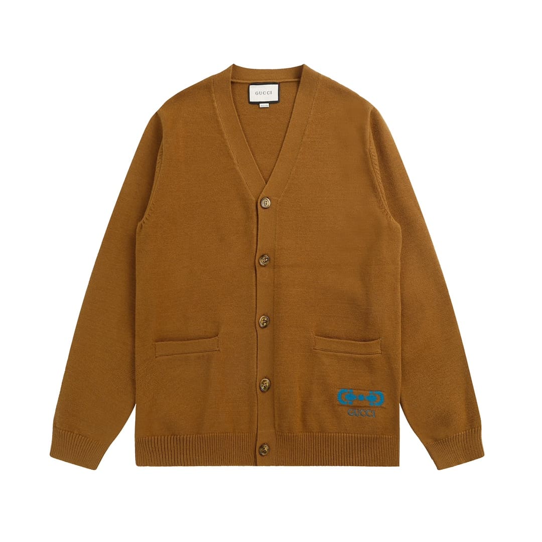 ÁO GUCCI Cashmere Brown Sweater